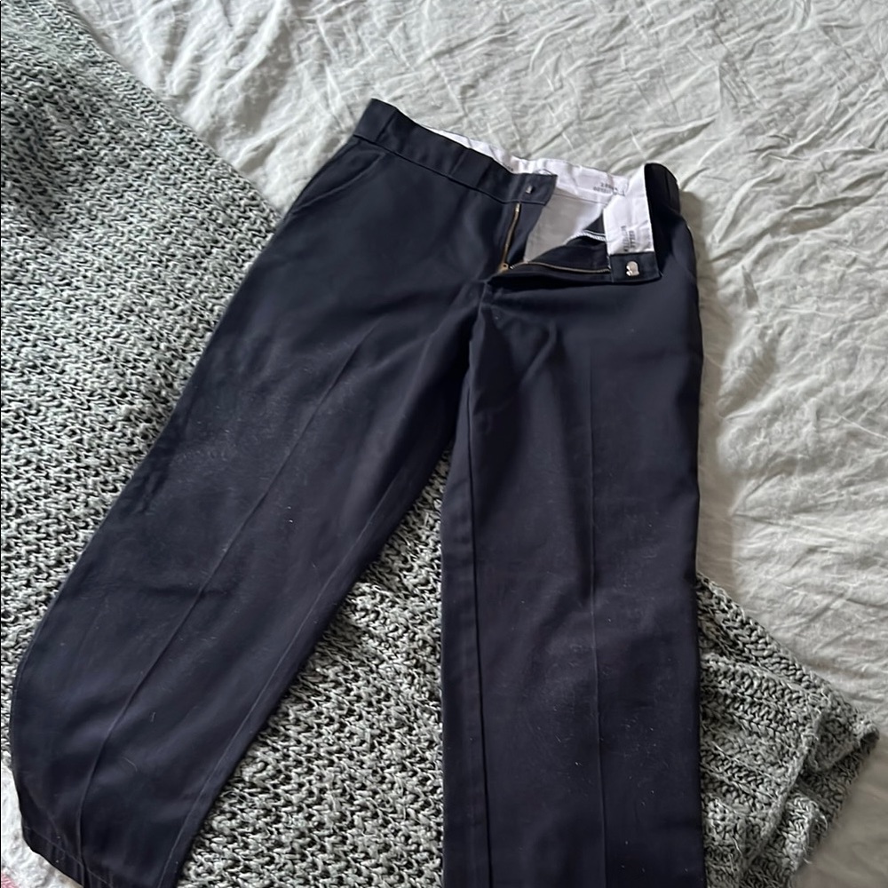 Dickies c Urban Outfitters Black High Waist/Tapered Fit Pants